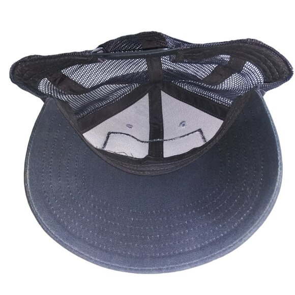 The North Face Mudder Trucker Hat Mesh Black and Grey TNF Adjustable Strap Cap - Picture 10 of 11